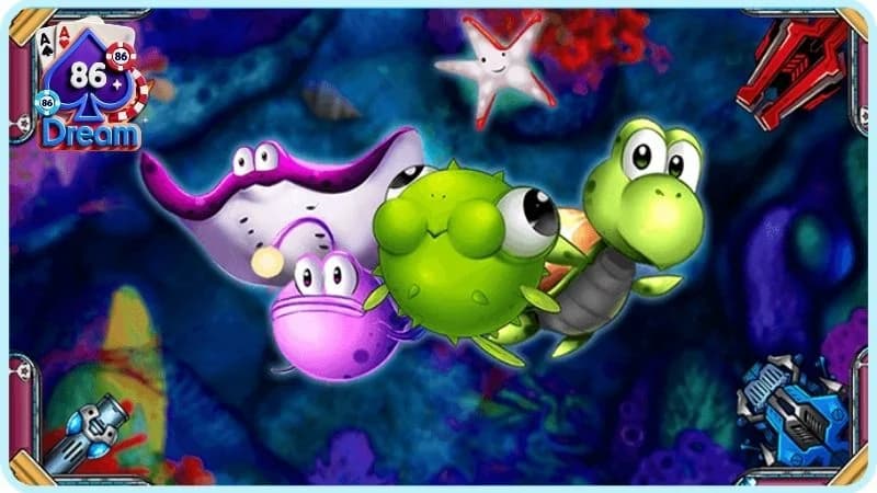 Sảnh game bắn cá Dream86